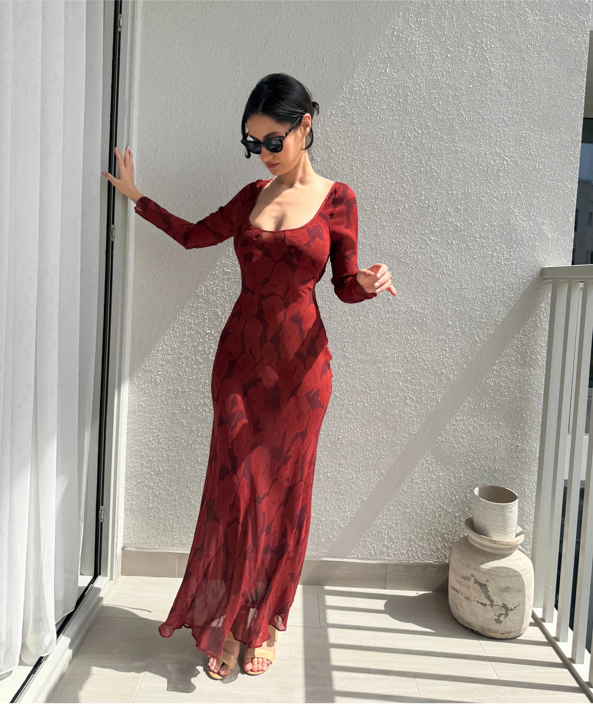 Bias Cut Maxi Dress Sewing Pattern | Sizes XXS–2XL