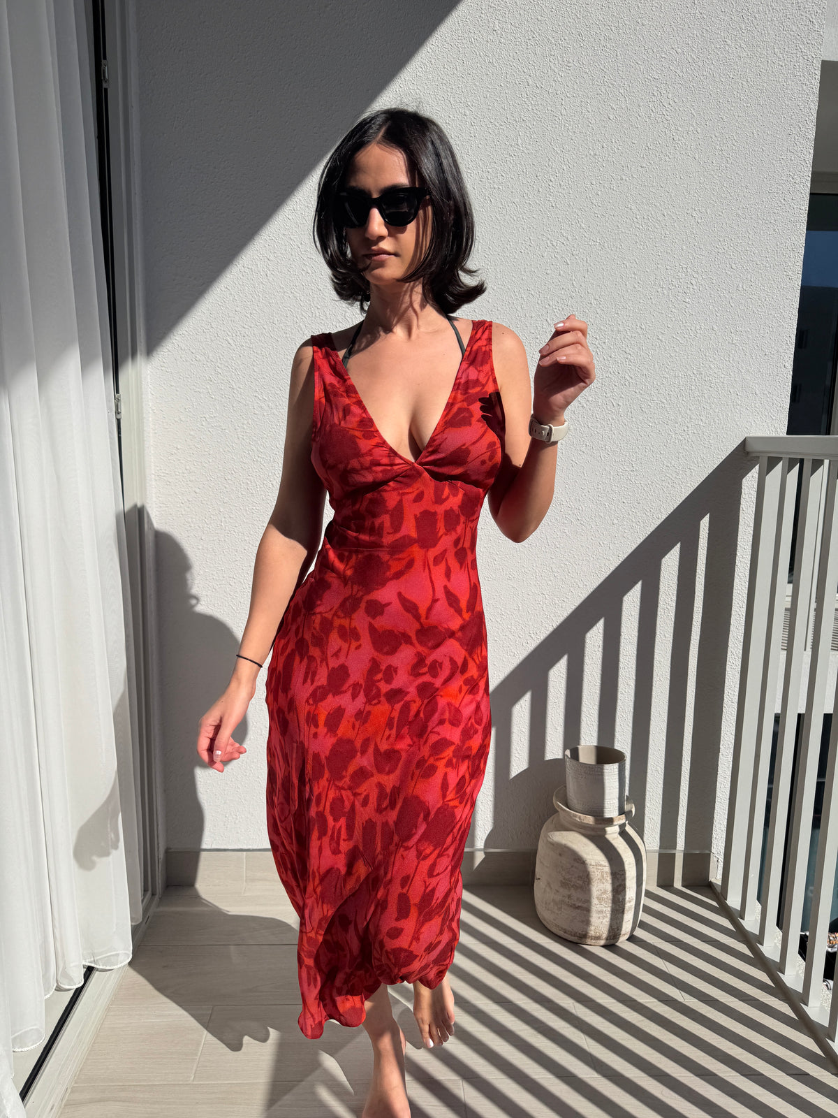 Desert Rose – Silk Viscose Crepe Fabric