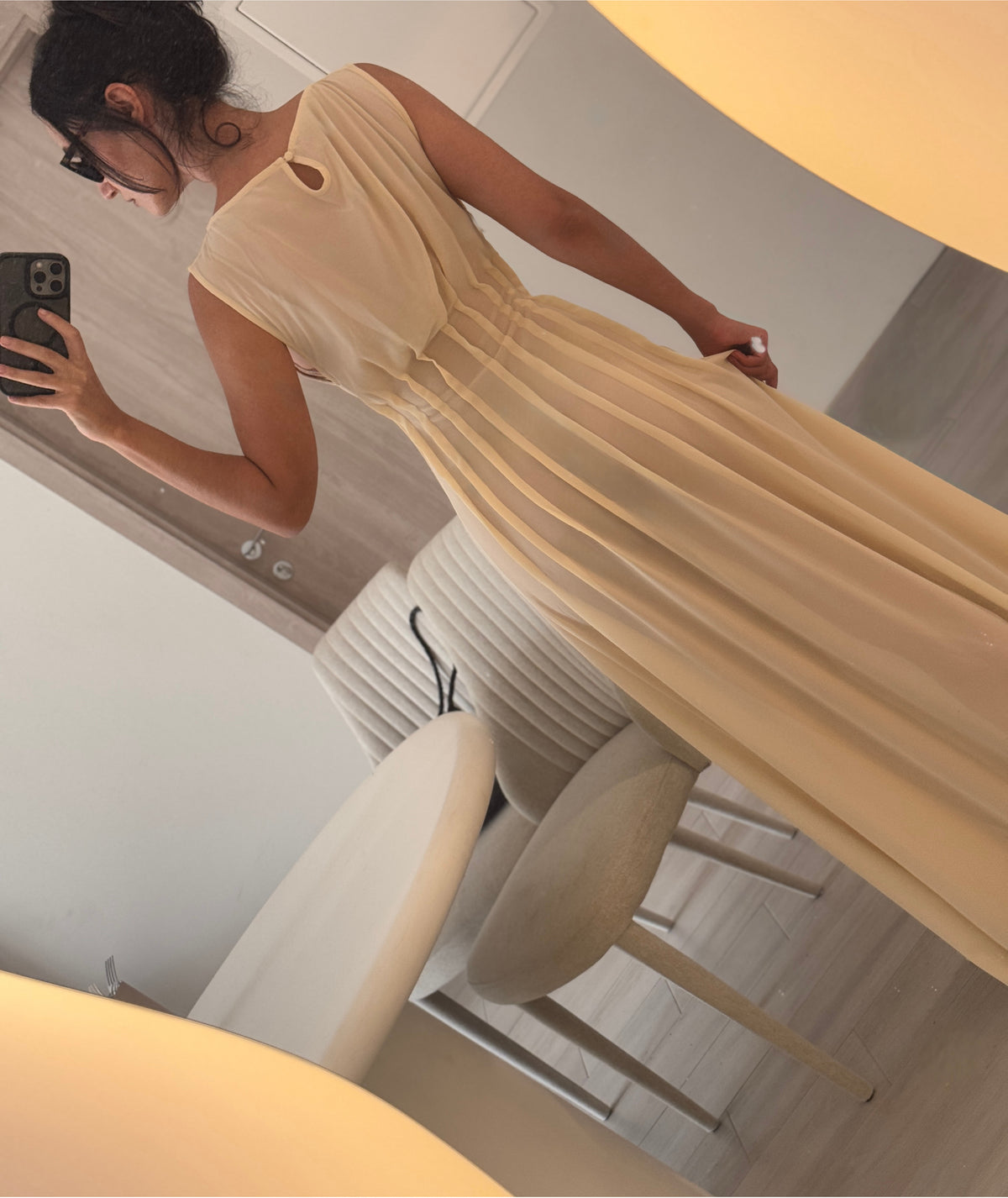 Paloma Dress Sewing Pattern | Maxi A-Line Dress Pattern | Pintuck Bodice Dress | Sleeveless Summer Dress | Sizes XXS–2XL | PDF Download