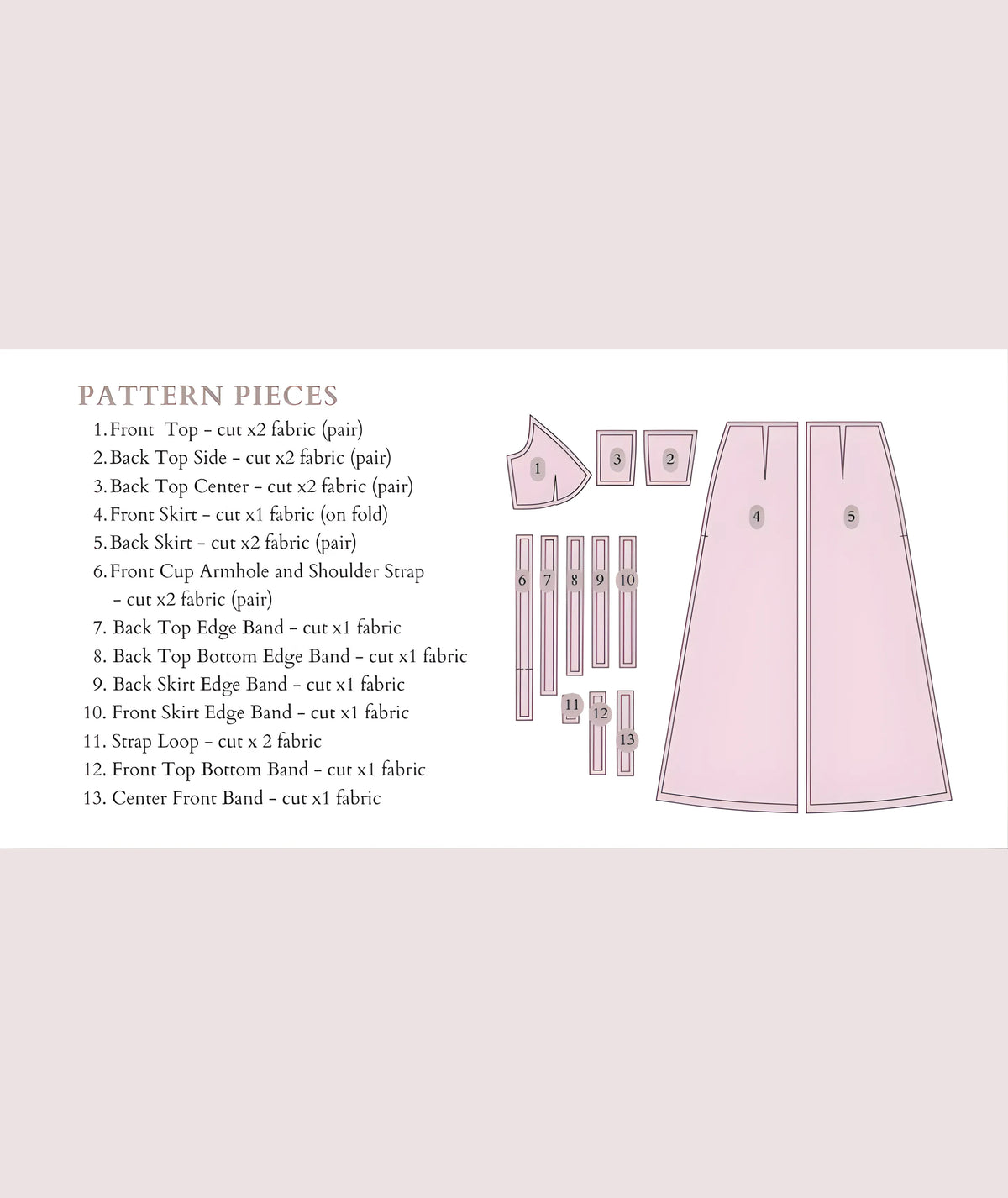 Lace Slip Dress Sewing Pattern | Sizes XXS–2XL | Satin Evening Dress with Lace Detail | Instant PDF Download