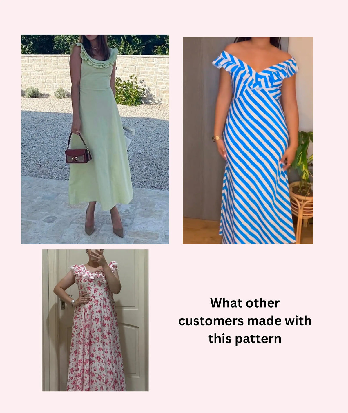 Slip Off Shoulder Bias A Line Maxi Dress | Easy Sewing Pattern