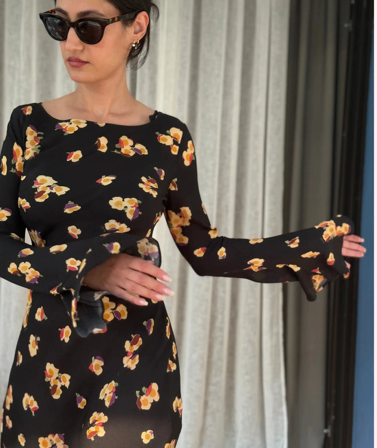 Bell Sleeve Maxi & Mini Dress Sewing Pattern Rosys Patterns Bell Sleeve Maxi & Mini Dress Sewing Pattern Rosys Patterns