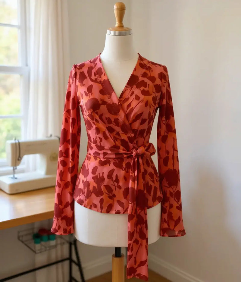 Wrap Blouse